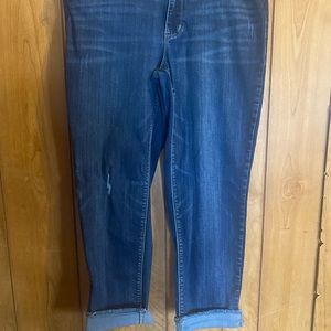 Shirts and pants from Maurices, Jcpennys and more